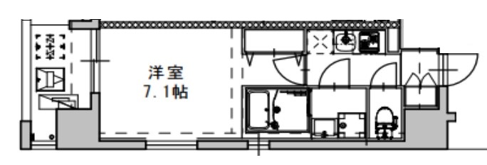 ワールドアイ難波南ＰＯＲＴＡ　間取り
