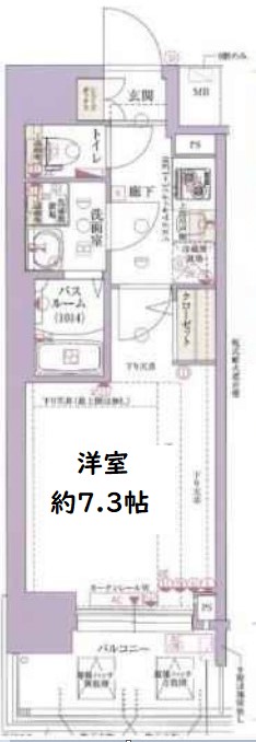 プランドール新大阪PARKレジデンス 間取り