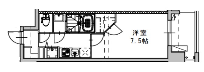 ワールドアイ難波南ＰＯＲＴＡ　間取り