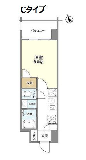 リビオメゾン西天満 間取り