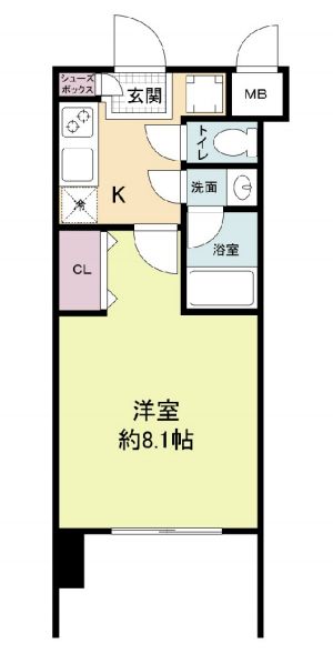 レジディア新大阪　間取り