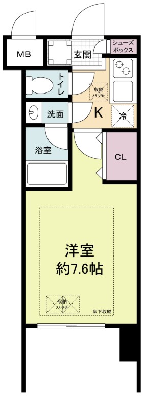 レジディア新大阪　間取り