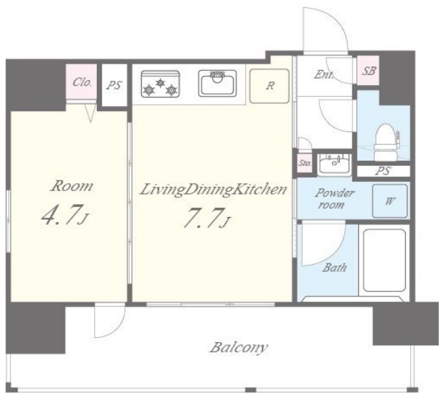 セイワパレス玉造駅前 間取り