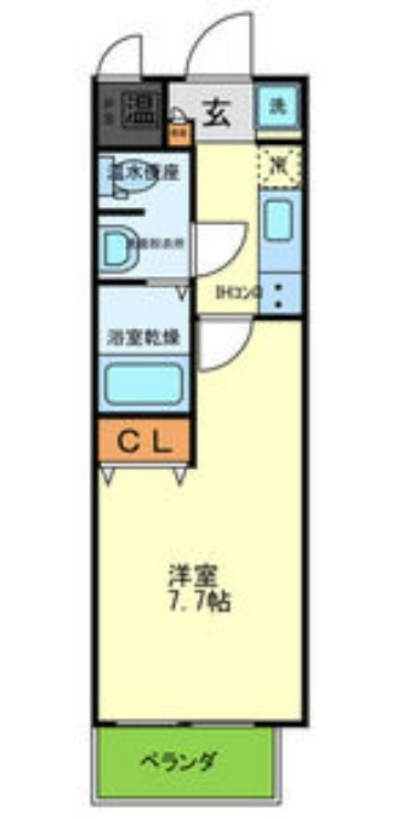 ルミエール清水谷 間取り