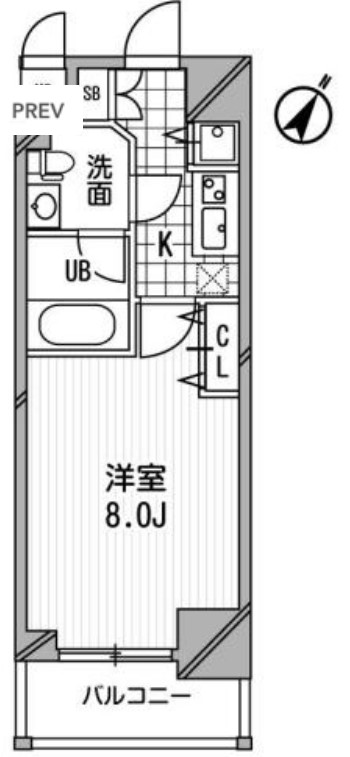 アーデン京町堀ウエスト 間取り