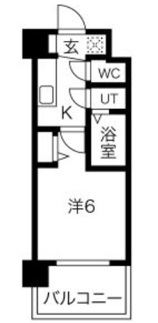 ドルチェヴィータ北浜 間取り
