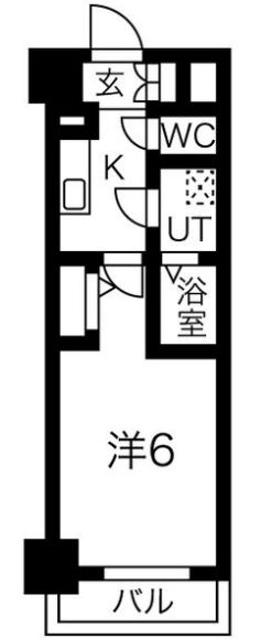 エスリード難波ザ・アーク 間取り