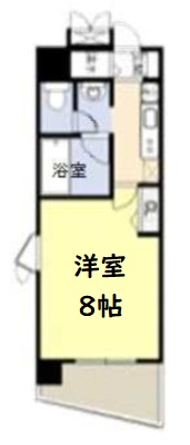 リアンジェ難波 間取り