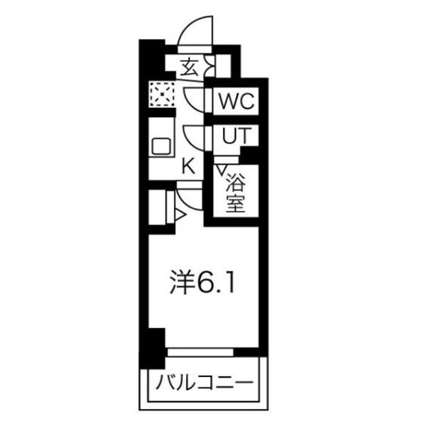 スプランディッド天王寺DUE 間取り