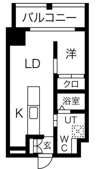 アイボリーポワント難波WEST 間取り
