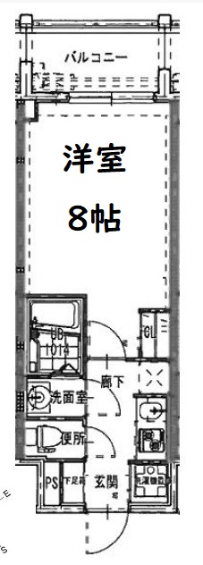 S-RESIDENCE都島 間取り
