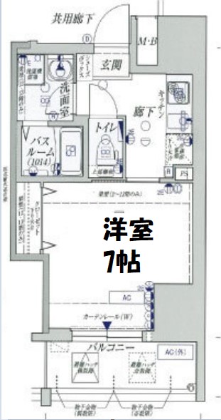 レジデンス心斎橋 間取り