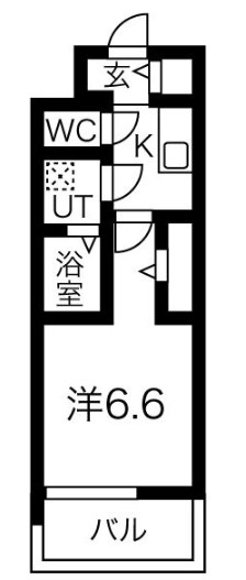 ファーストフィオーレ難波クレシア 間取り