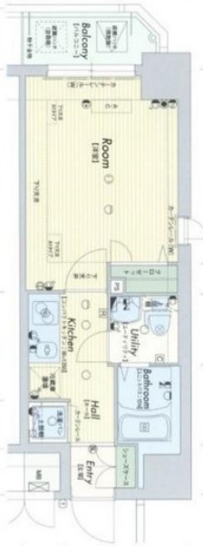 ラナップスクエア南堀江 間取り
