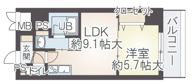 インテリジェンス御堂  間取り