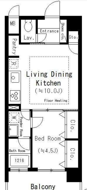 Mid Court 新大阪 間取り