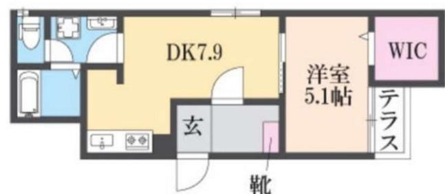 ALEGRIA忍ヶ丘 間取り