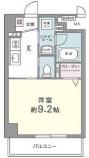 カルムクレール2.5.8 間取り