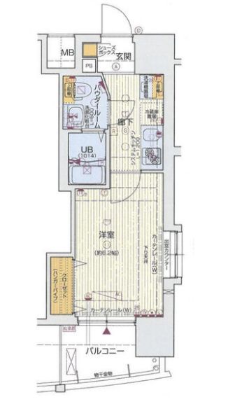 LUXE難波EAST 間取り