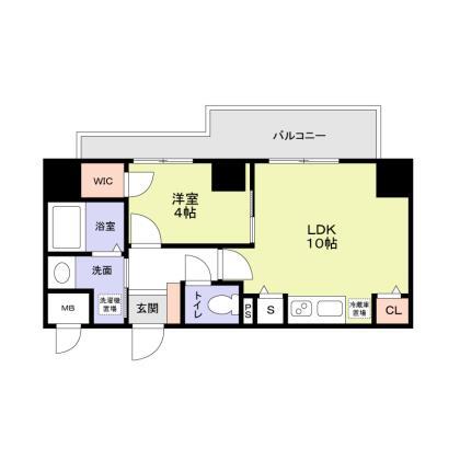 ラ・ピシーヌ南堀江　間取り