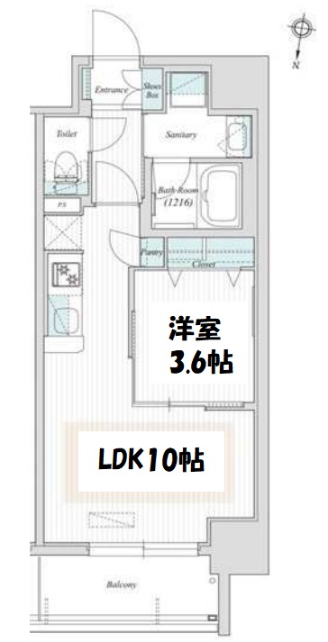 アーバネックス堂島 間取り
