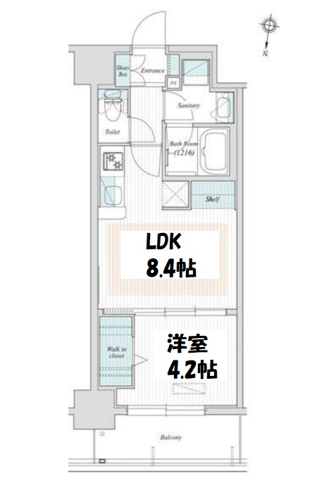 アーバネックス堂島 間取り