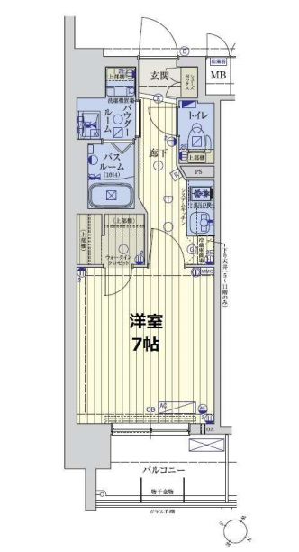 スワンズシティ大阪城北詰 間取り