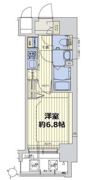 スワンズシティ新大阪ヴィーヴォ 間取り