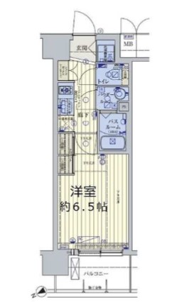 スワンズシティ中之島クロス 間取り