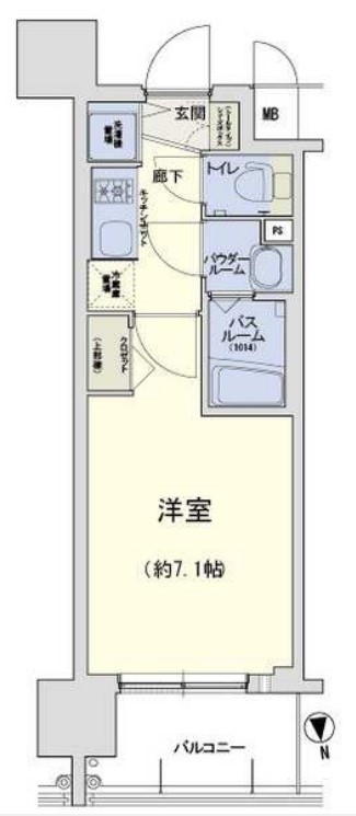 スワンズシティ梅田ウエスト 間取り