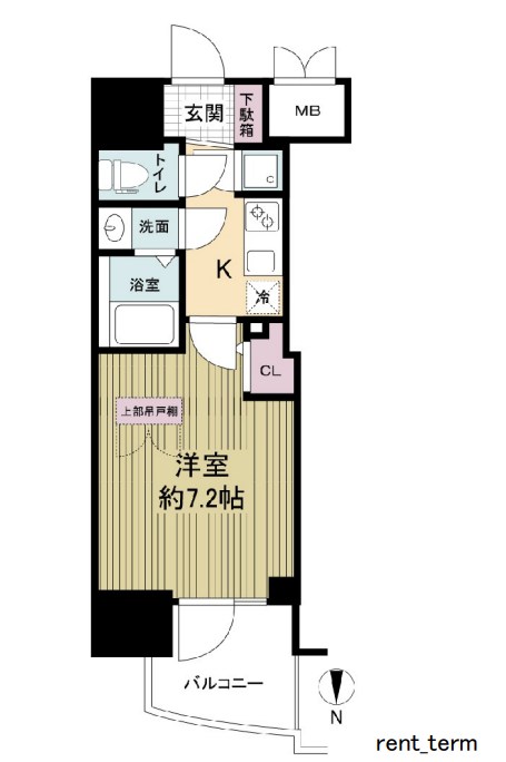 セレニテ本町東リアン 間取り
