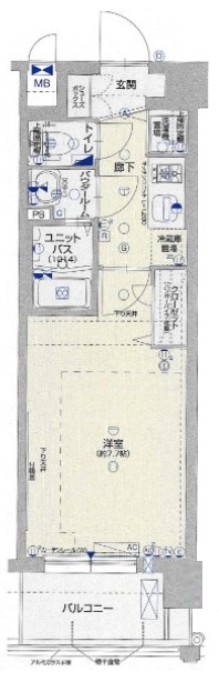 インザグレイス桜ノ宮 間取り
