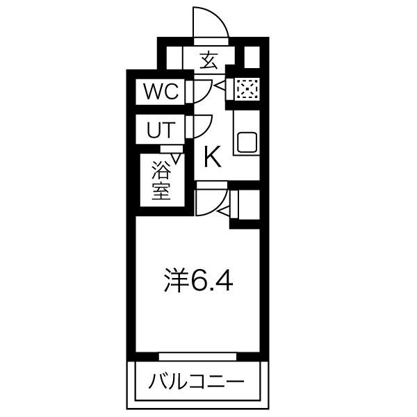 グランカリテ塚本 間取り