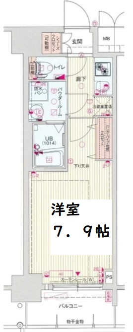 サムティ福島PORTA 間取り