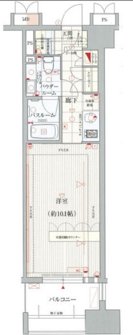 デュオン新大阪レジデンス 間取り