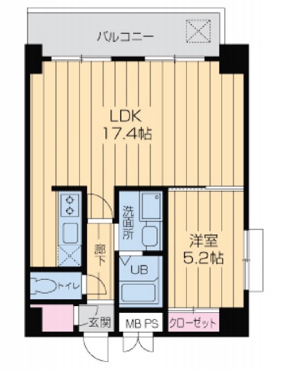 KDXレジデンス難波　間取り