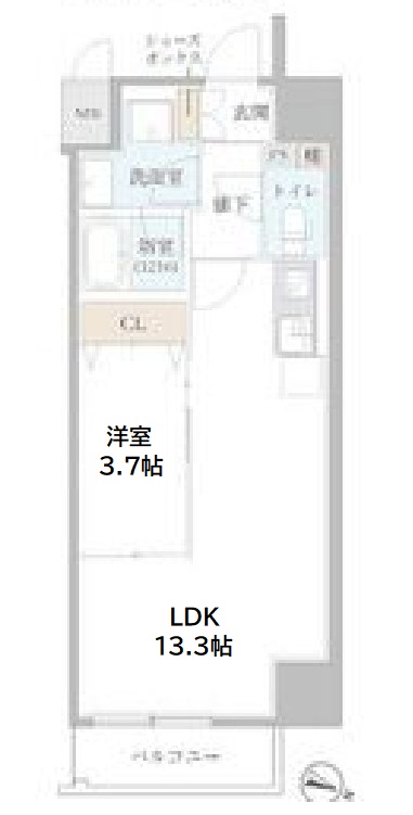 Sarnath海老江 間取り