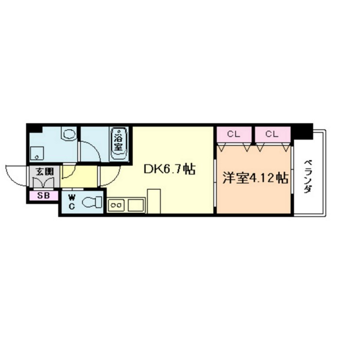 プレジオ中津　間取り