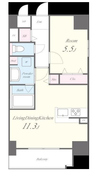 サンセール上本町 間取り