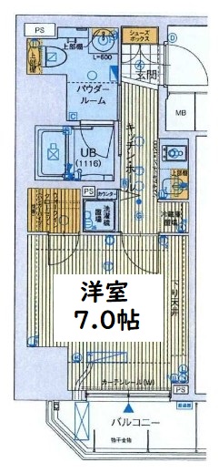 ファーストステージ京町堀レジデンス 間取り