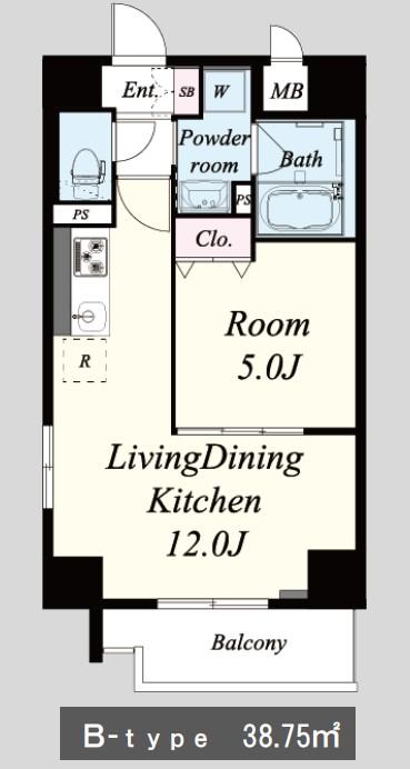 ノーブルスクエア新町　間取り