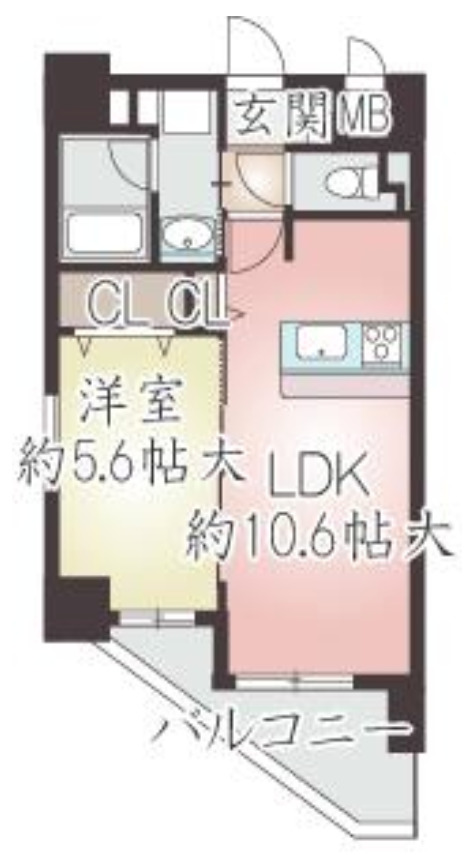 ティーズガーデン　間取り