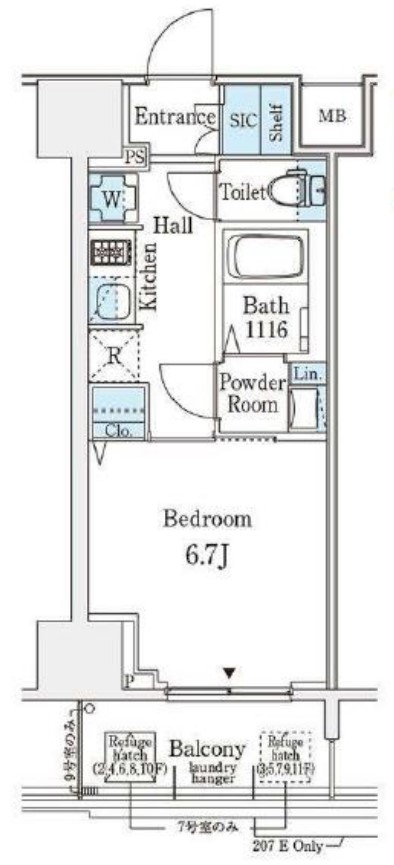 ジオエント新町　間取り