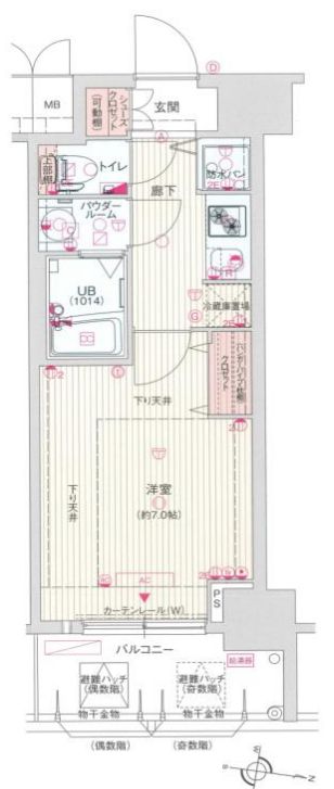 サムティ福島ＰＯＲＴＡ 間取り