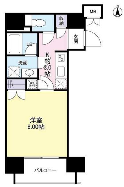 レジデンス志野　間取り図