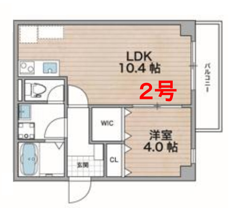 ソリティア鶴見橋　間取り