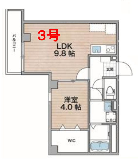 ソリティア鶴見橋　間取り