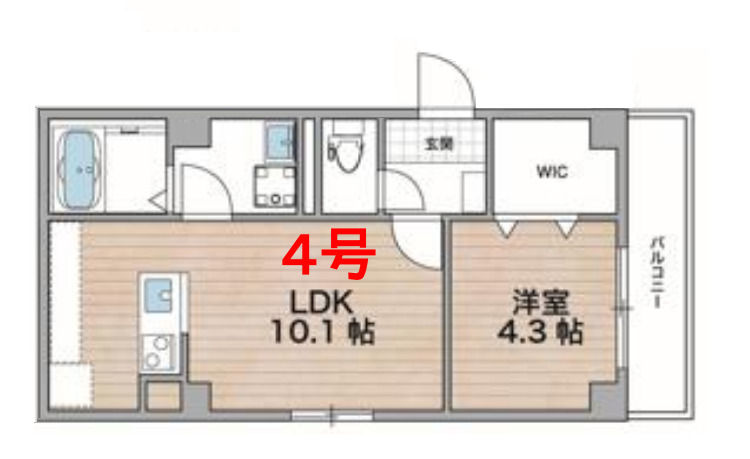 ソリティア鶴見橋　間取り