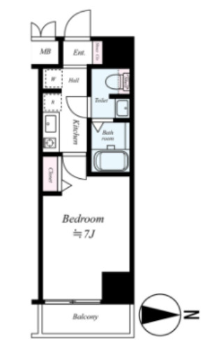ラナップスクエア四天王寺　間取り