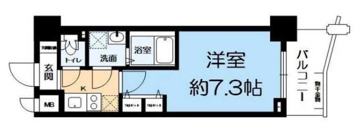サムティ梅田インターコア　間取り